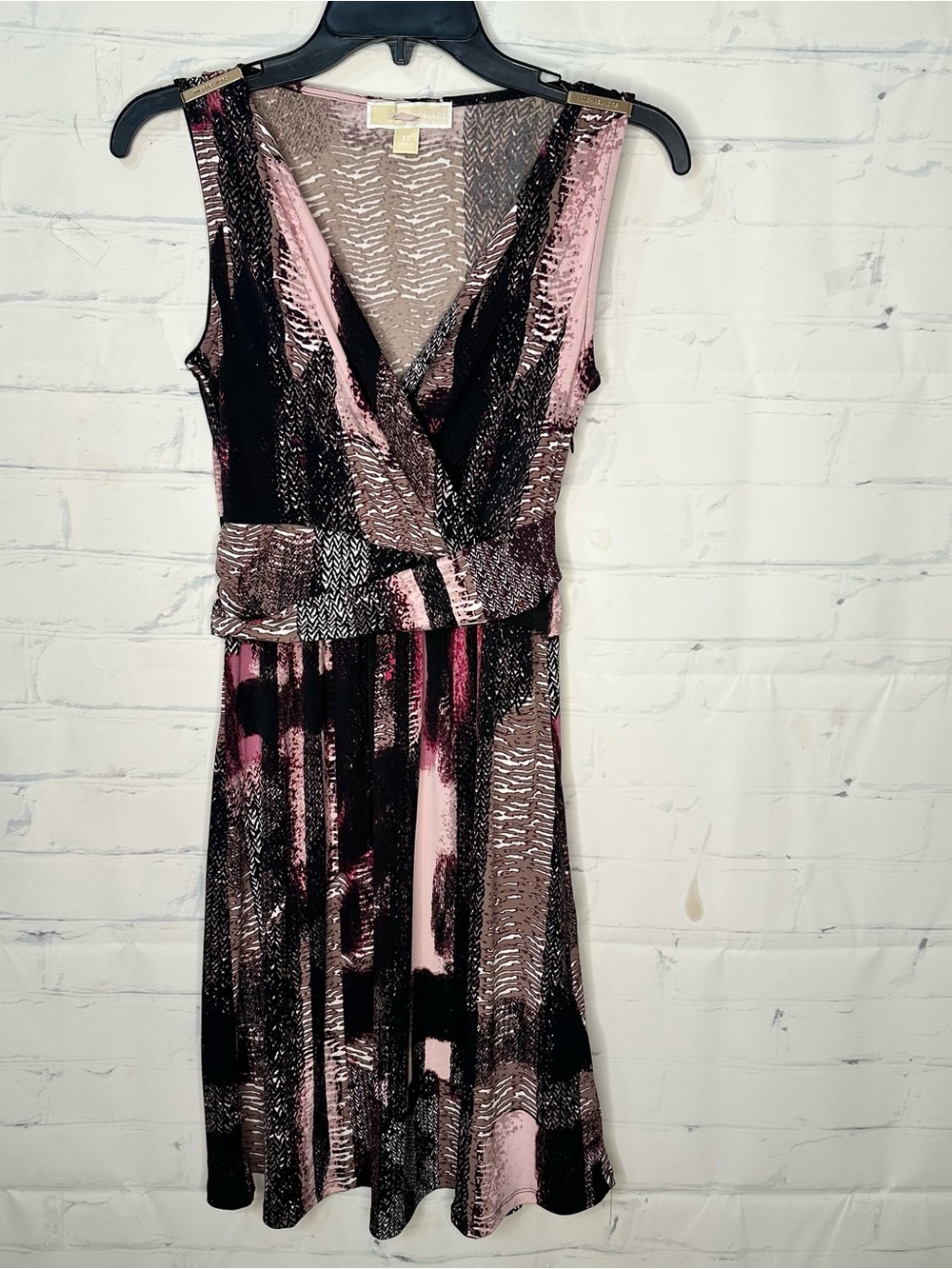 Womenโsโ Michael Kors Size XS Multi Color Sleeveless Dress